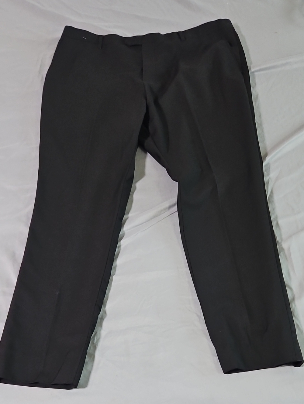 Men's Tailored Black Dress Pants